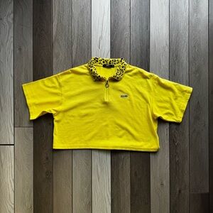 Obey Women’s Cropped Polo Shirt | Size: Medium | Excellent Condition.